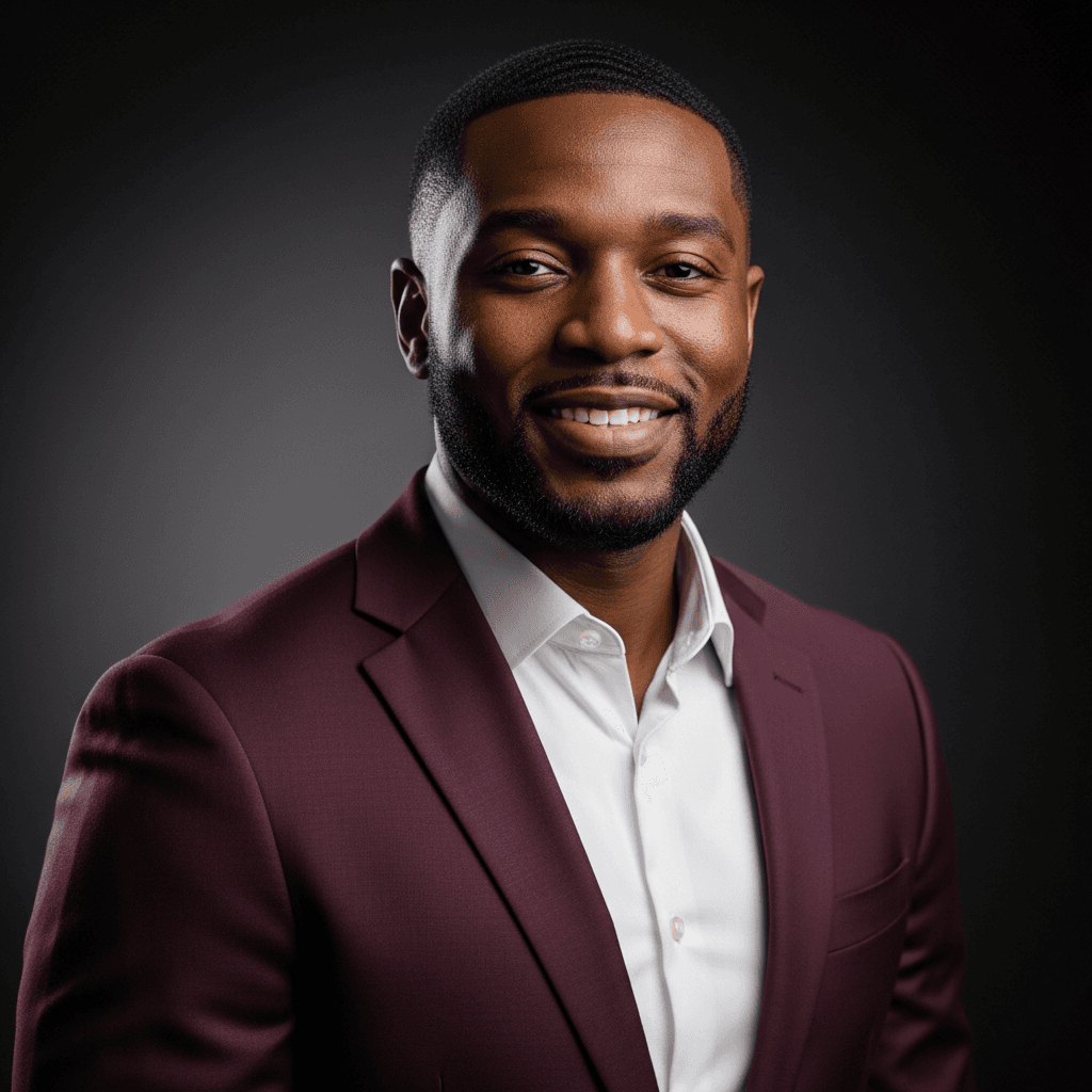 AI-generated professional headshot