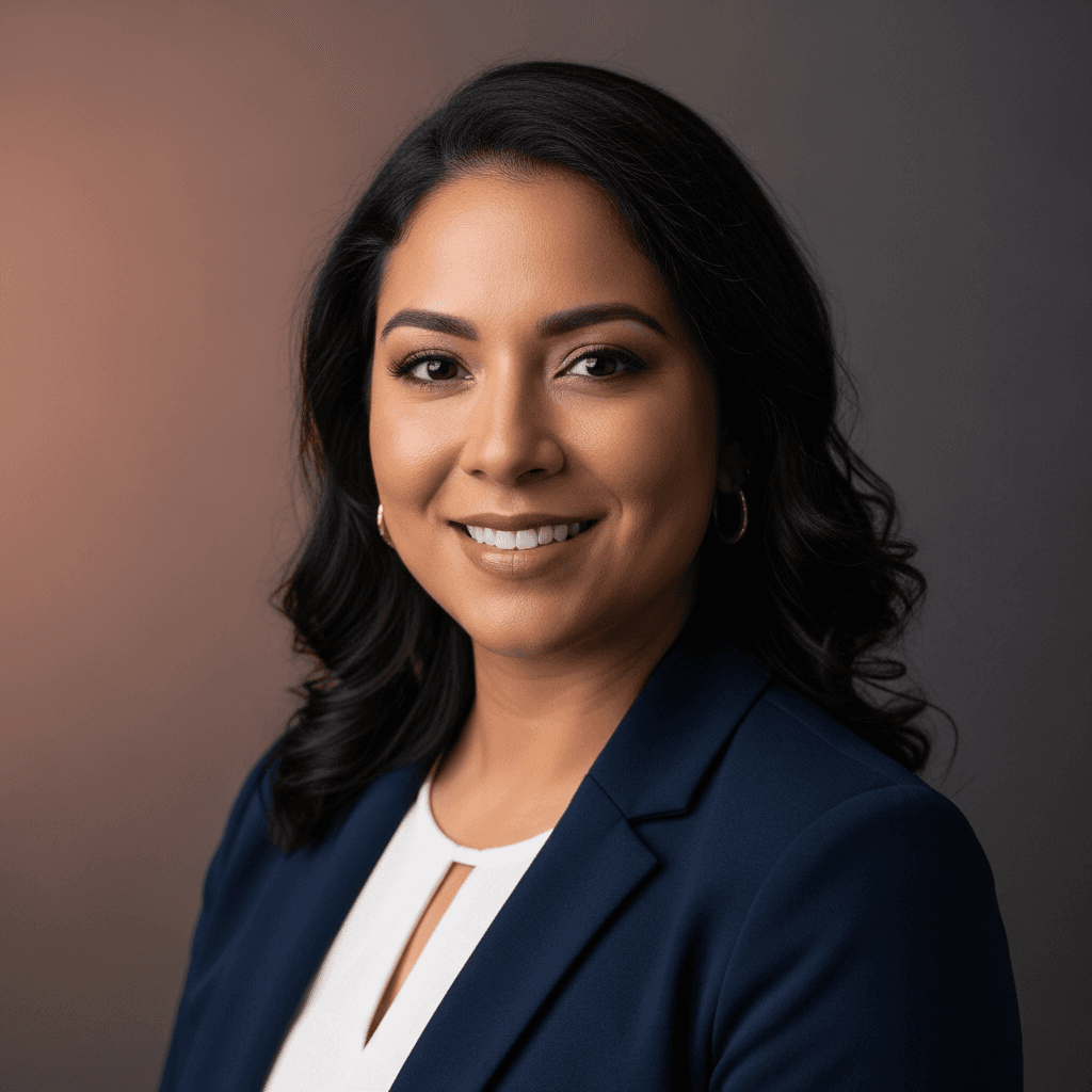 AI-generated professional headshot